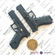 Модель-макет Glock 17 Gen3 в размере 1:3