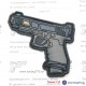 Патч-шеврон Custom Glock Tuning (пвх)