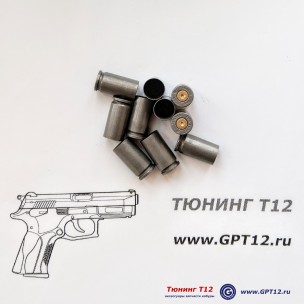 Гильзы 9Х19 Luger отстрел сталь (ТПЗ)